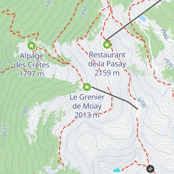 Map of Le Grenier de Moay