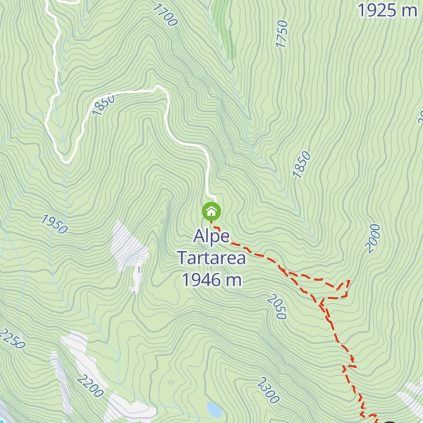 Map of Alpe Tartarea