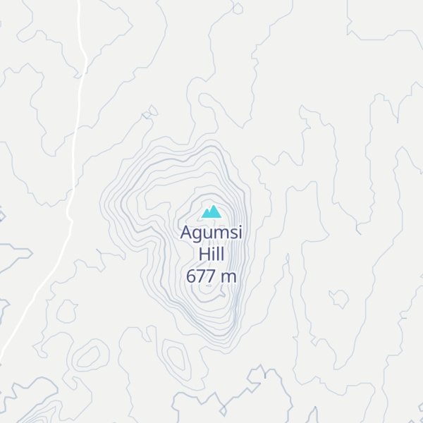 Map of Agumsi Hill
