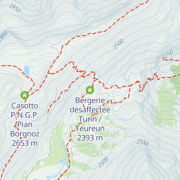 Map of Bergerie désaffectée Turin / Teureun