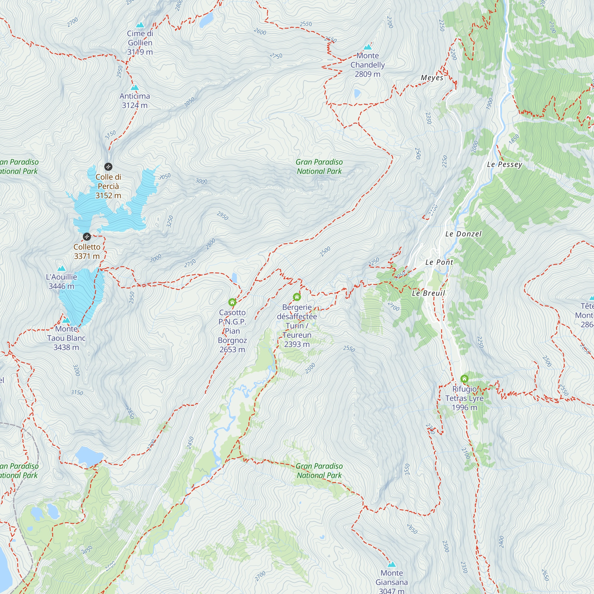 Bergerie désaffectée Turin / Teureun map