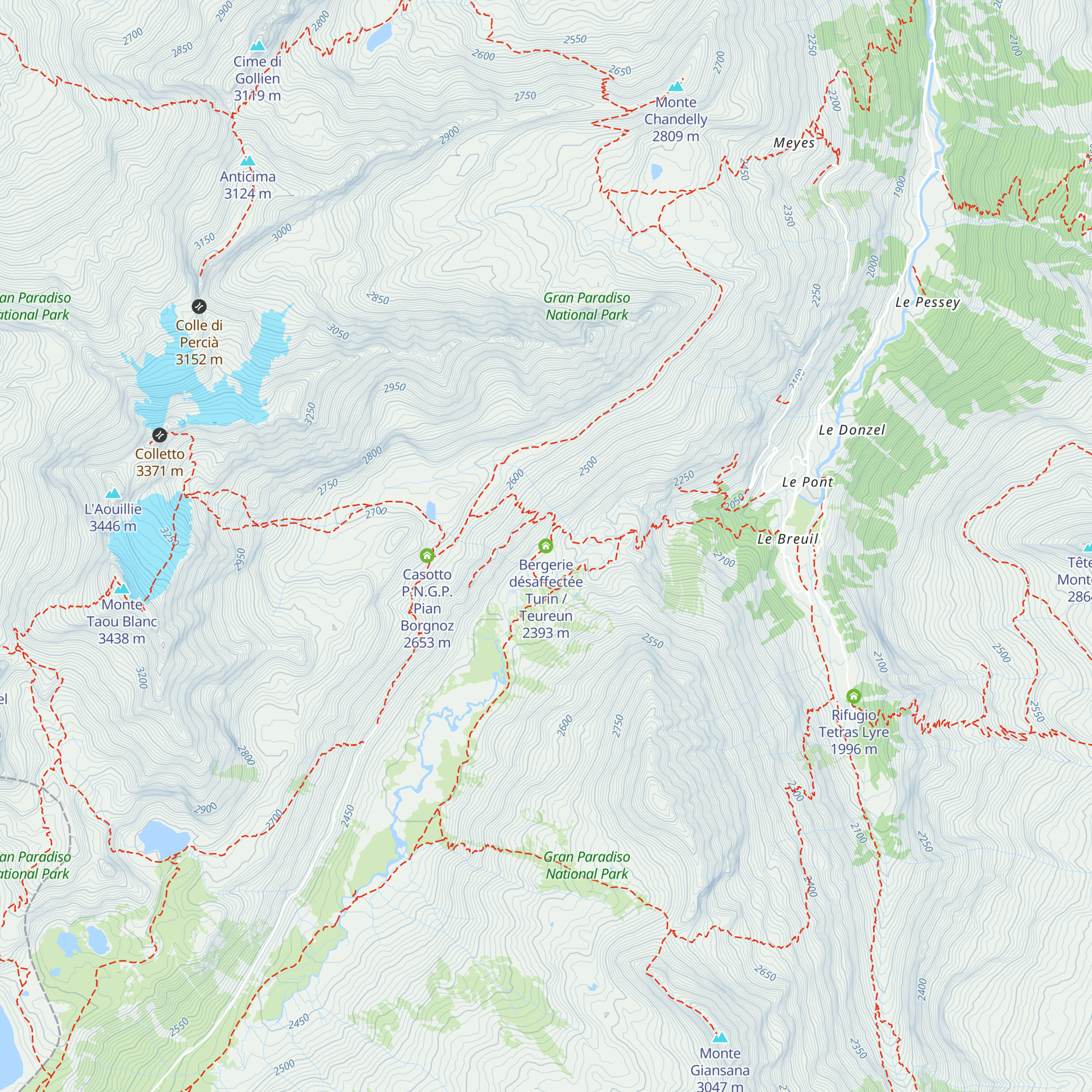 Bergerie désaffectée Turin / Teureun map