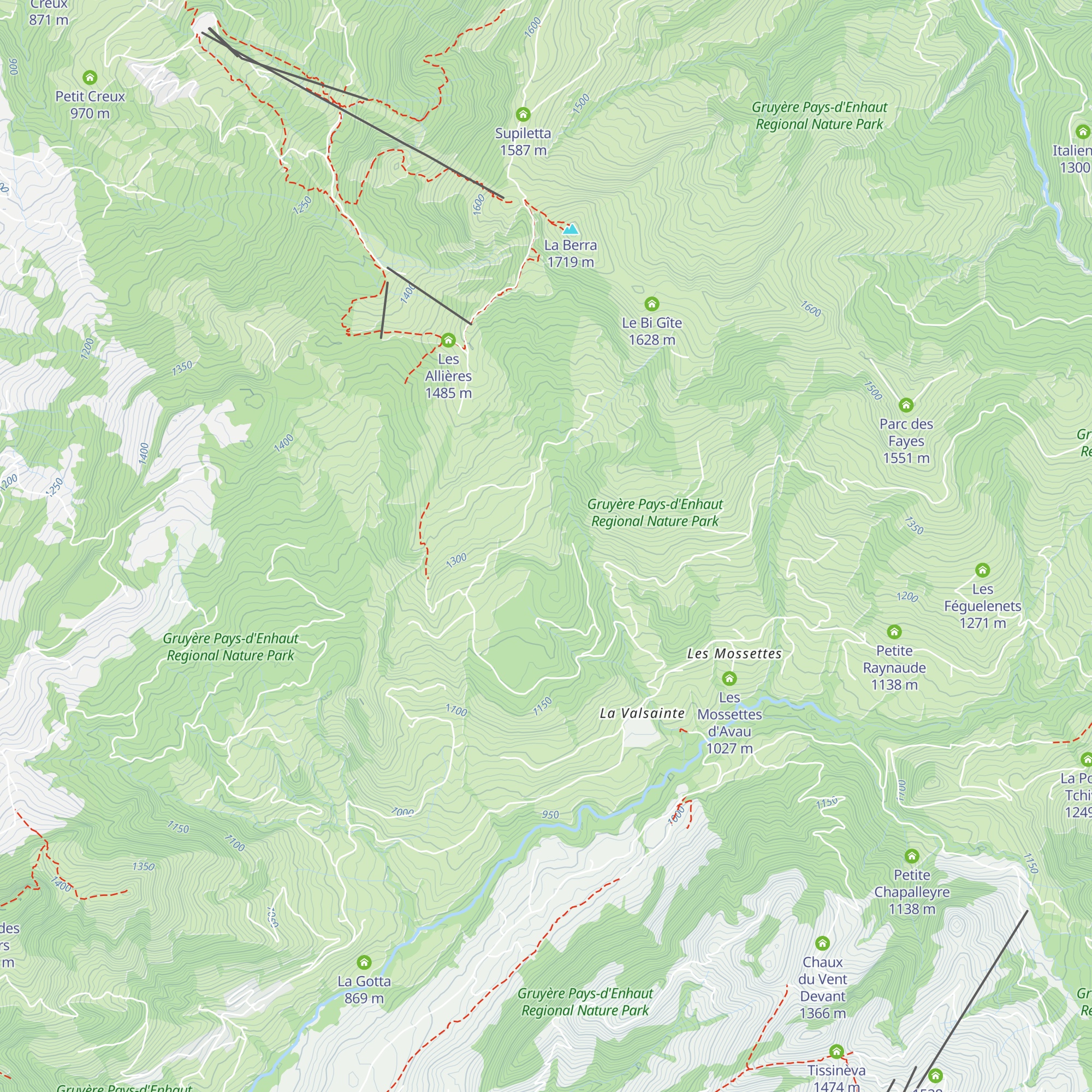 Les Petits Creux map
