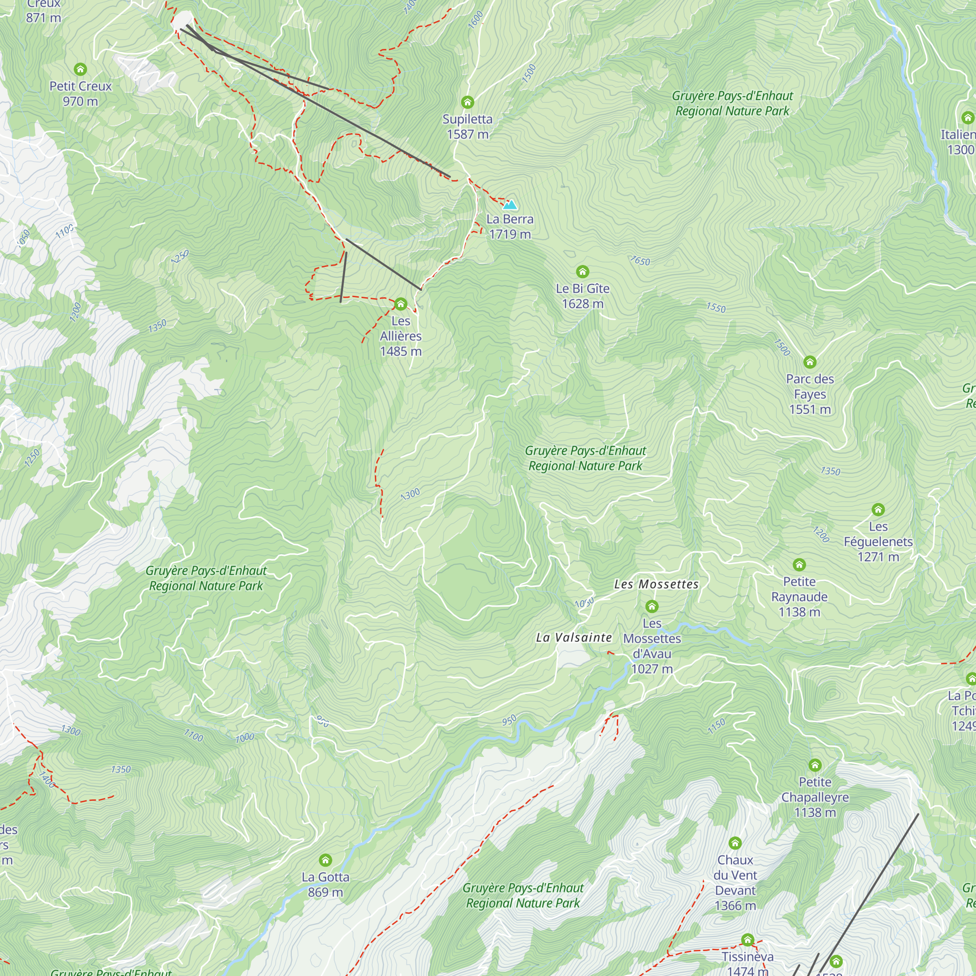 Les Petits Creux map