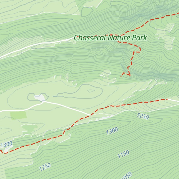 Map of Crêt du Soleil