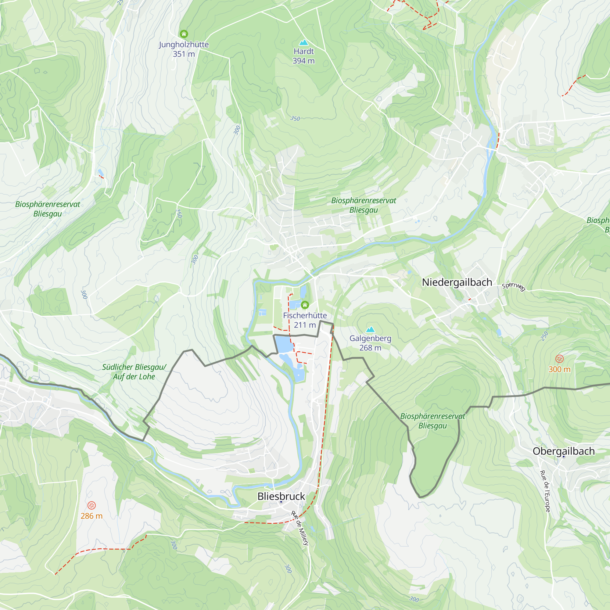 Fischerhütte map