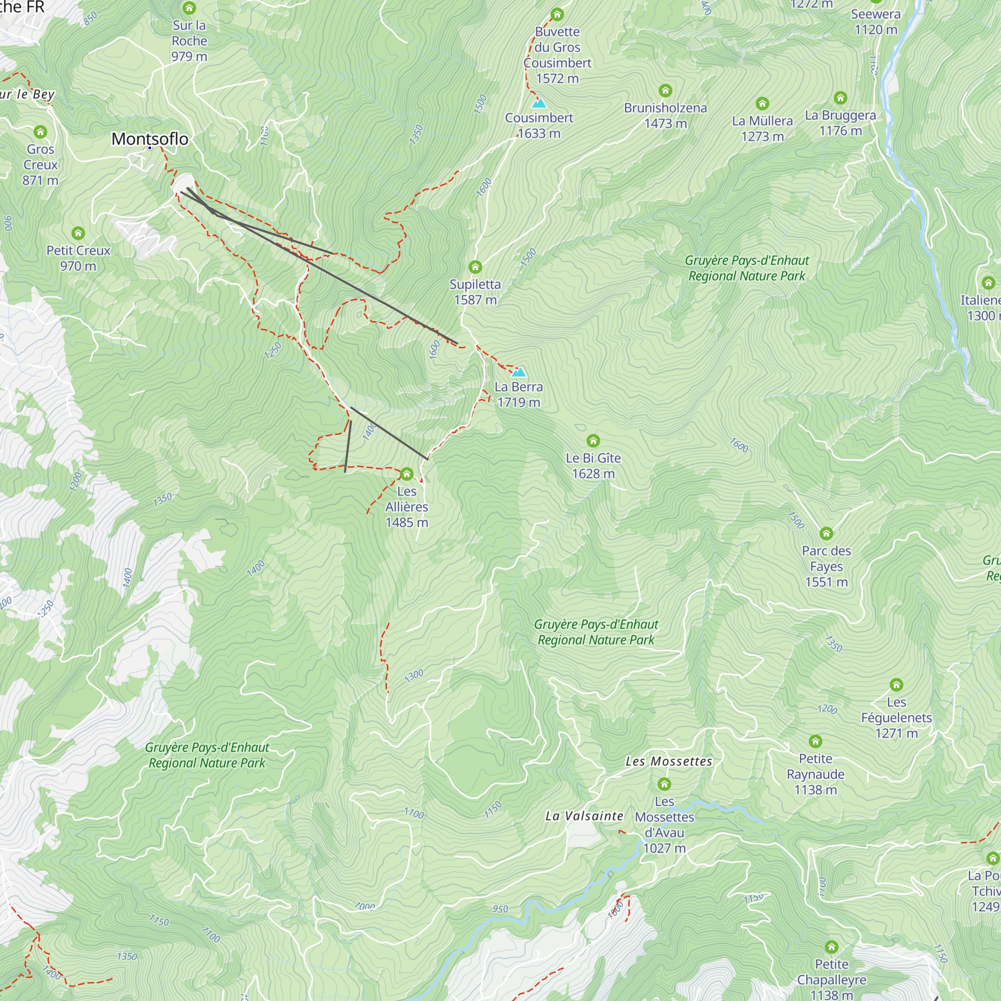 Le Bry map