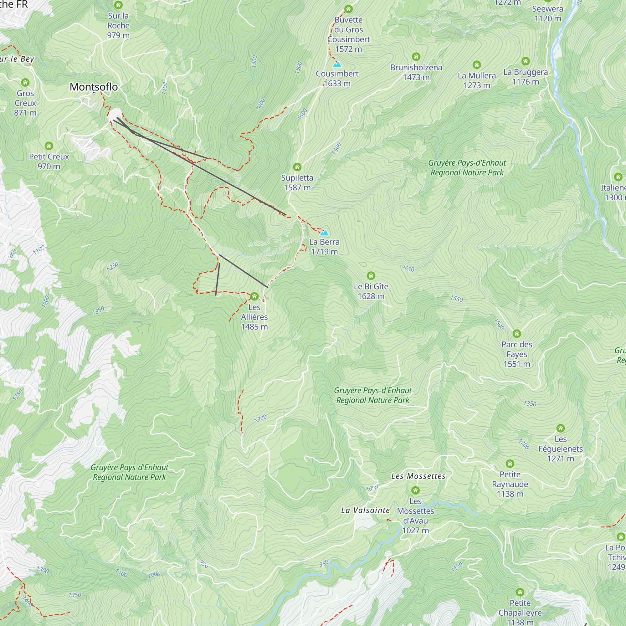 Le Bry map