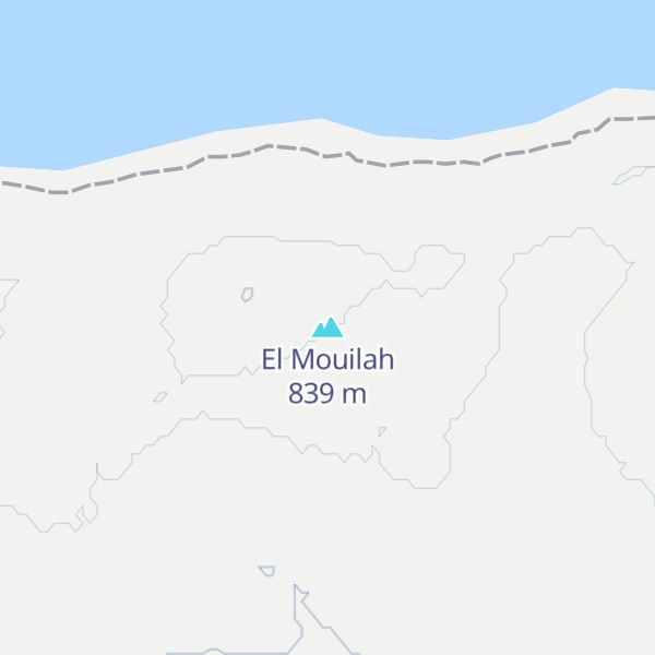 Map of El Mouilah