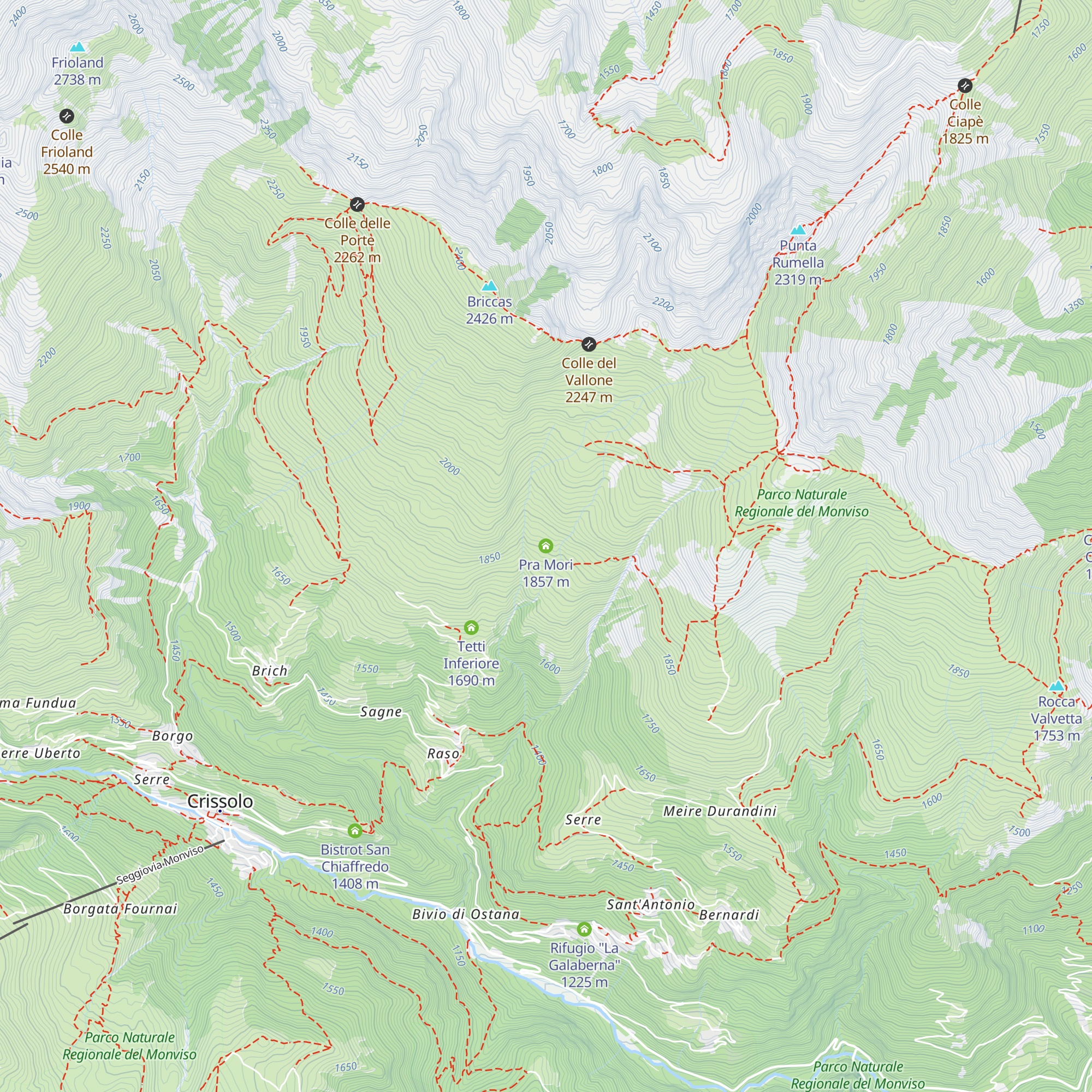 Pra Mori map