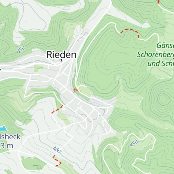 Map of Grillhütte am Sportplatz