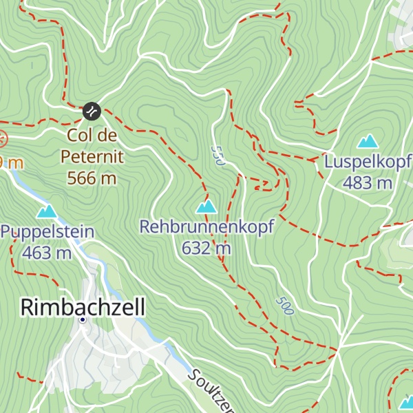 Map of Rehbrunnenkopf