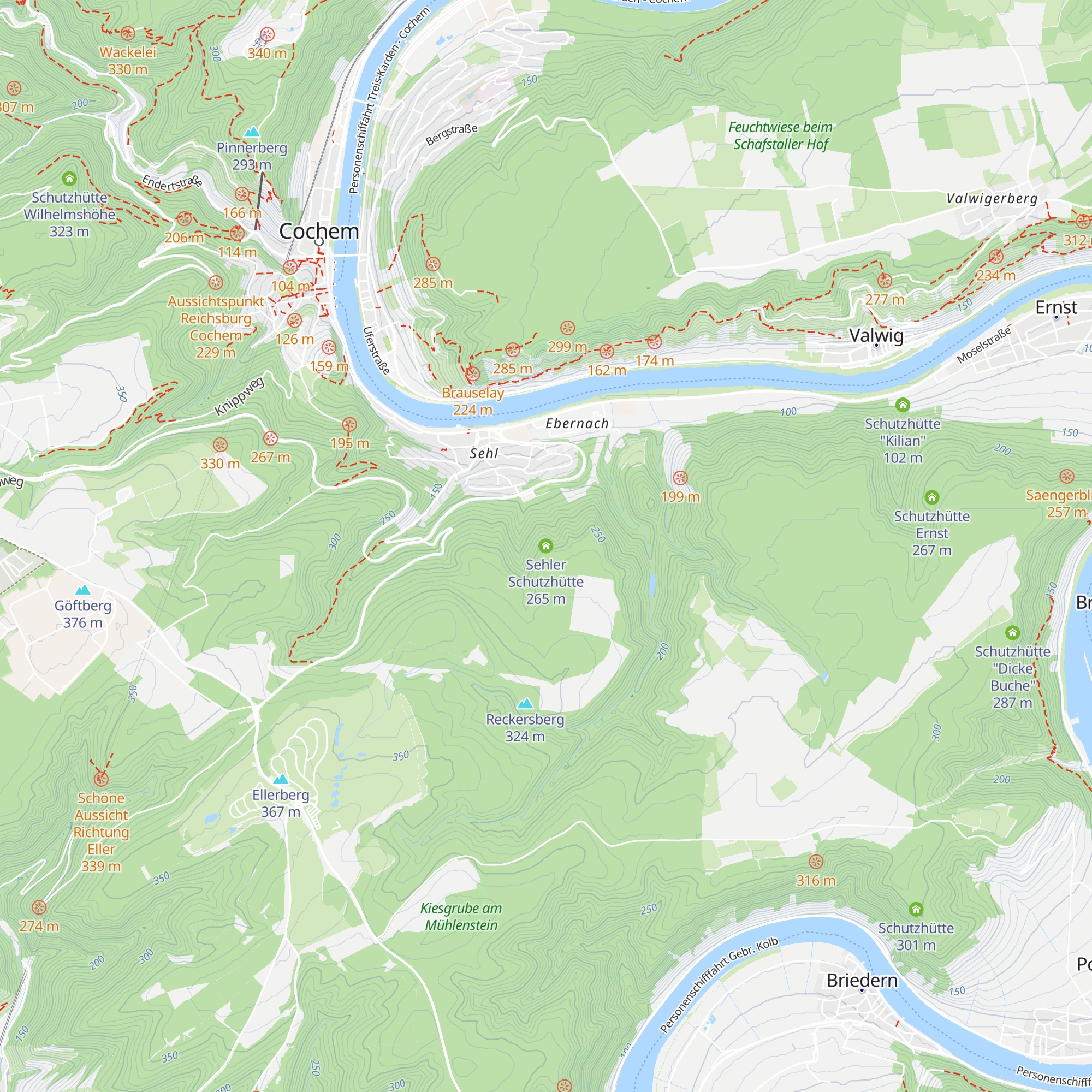 Sehler Schutzhütte map
