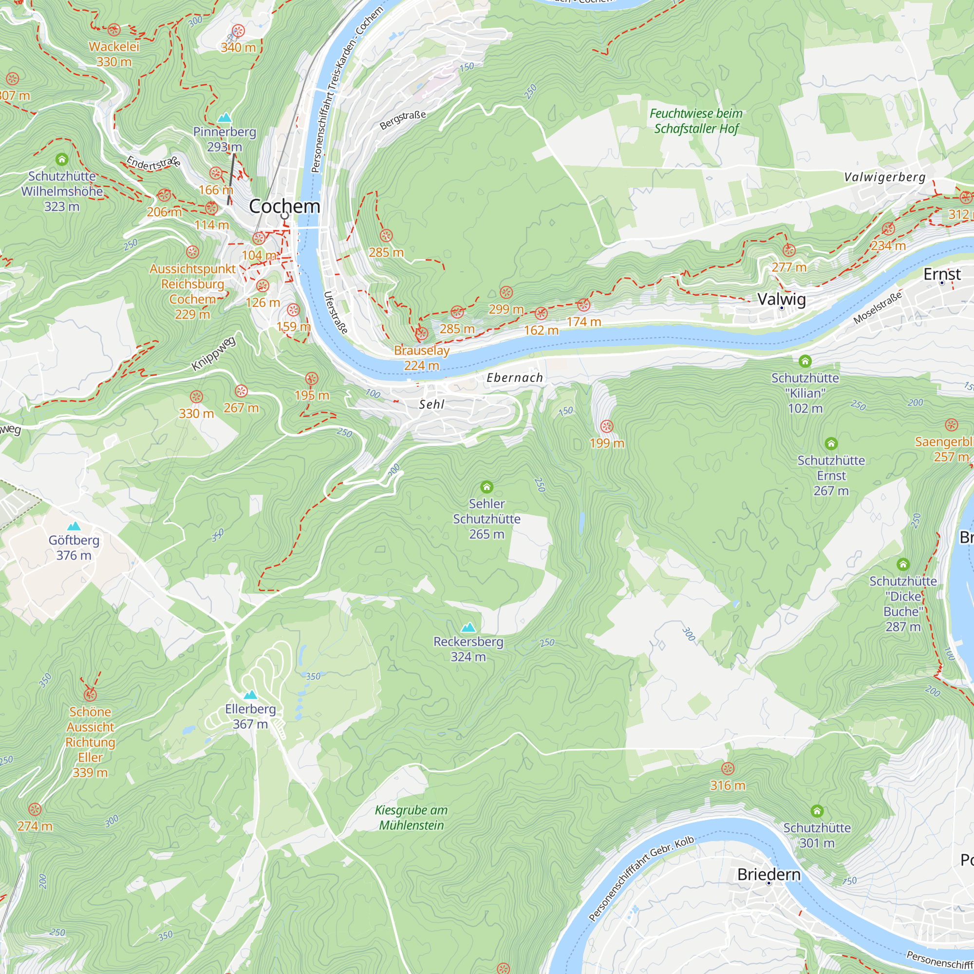 Sehler Schutzhütte map