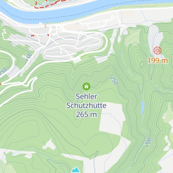 Map of Sehler Schutzhütte