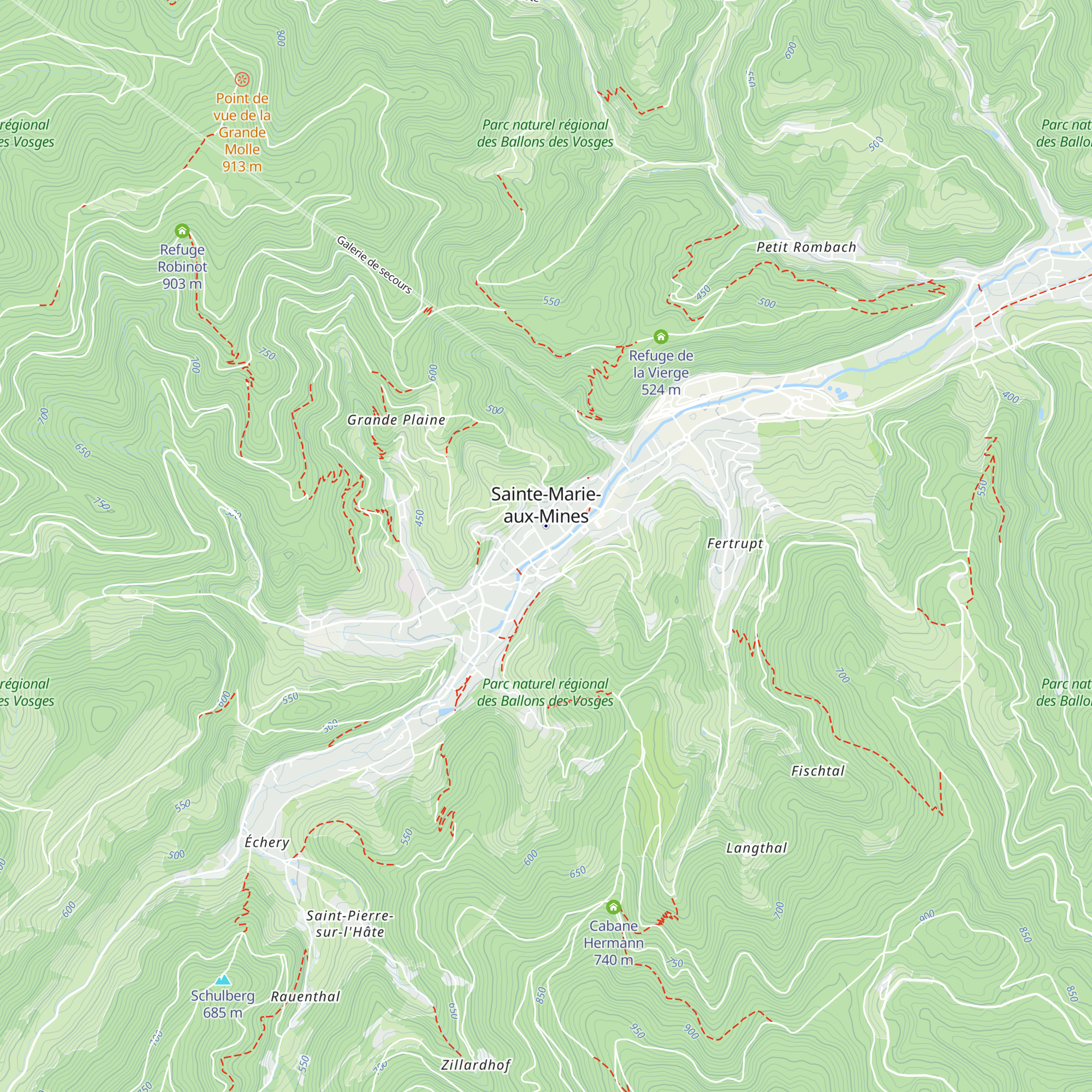 Office de Tourisme du Val d’Argent et Sainte-Marie-aux-Mines map