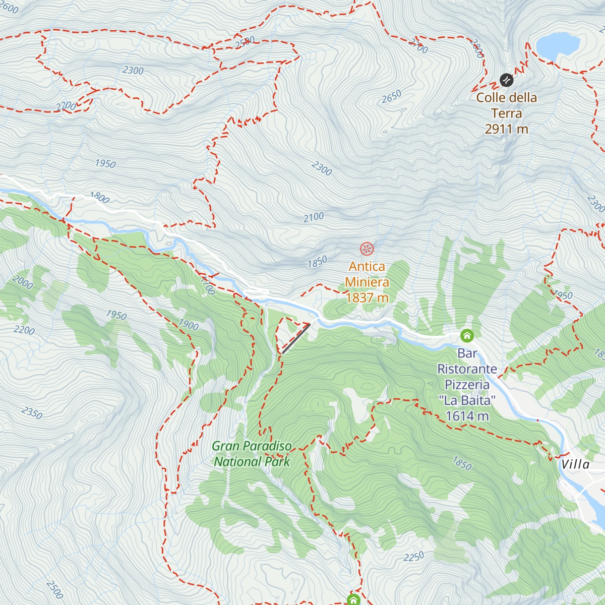 Rifugio Guido Muzio map