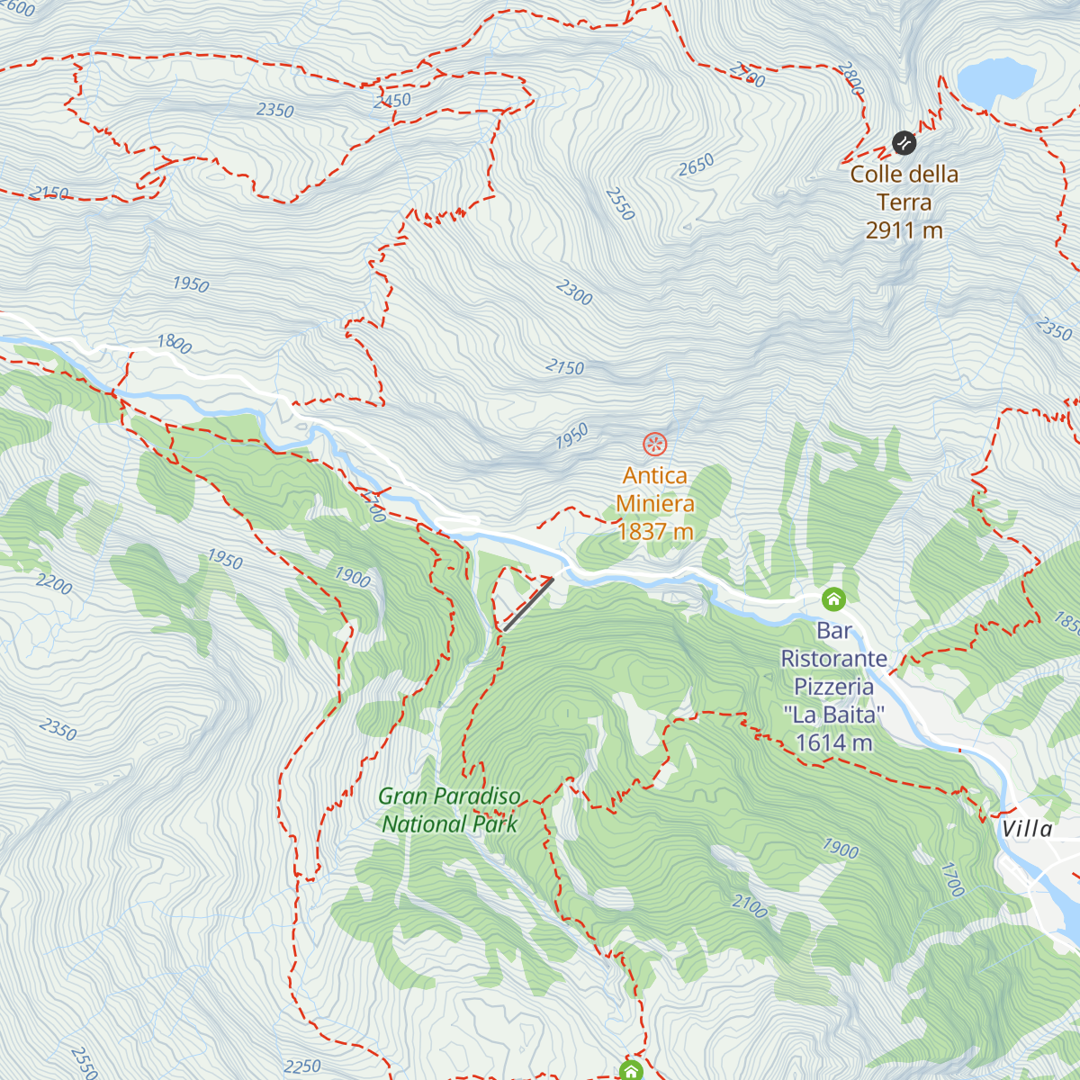 Rifugio Guido Muzio map