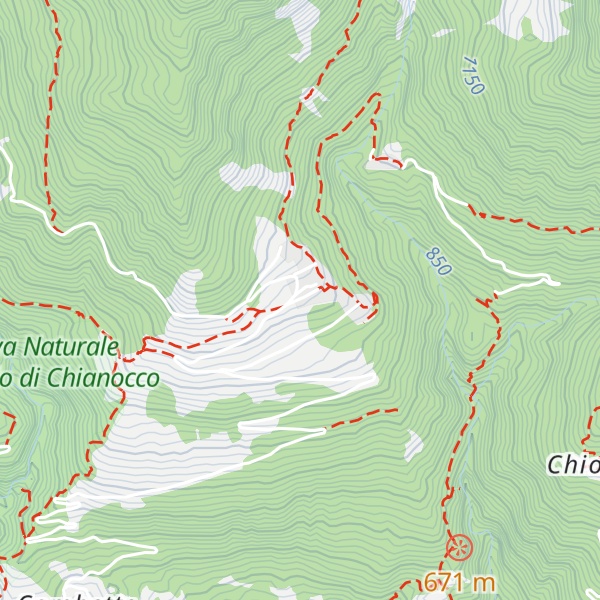 Map of L'Osteria di Pavaglione