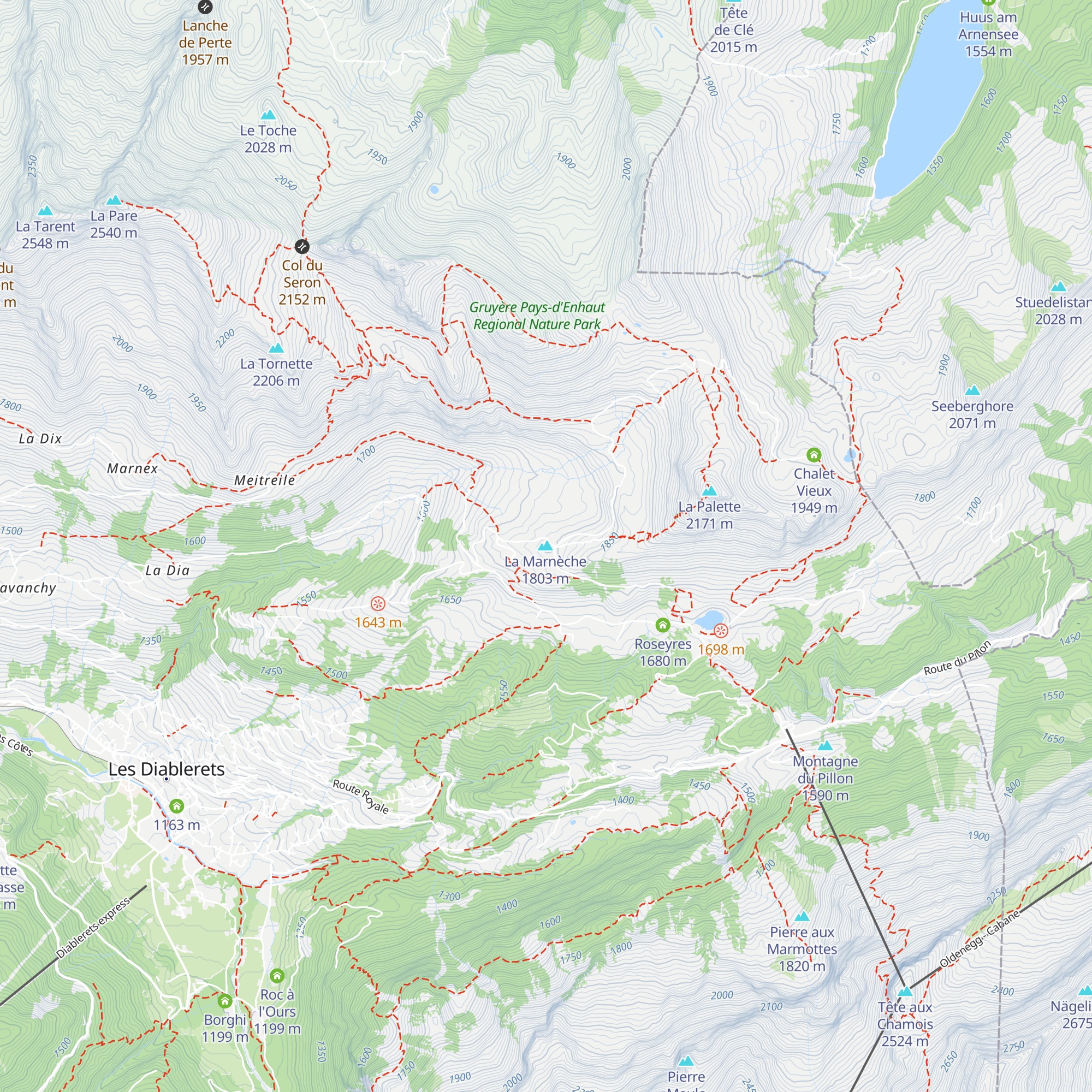Buvette de la Marnèche map