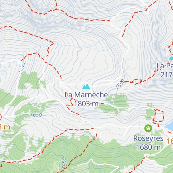 Map of Buvette de la Marnèche