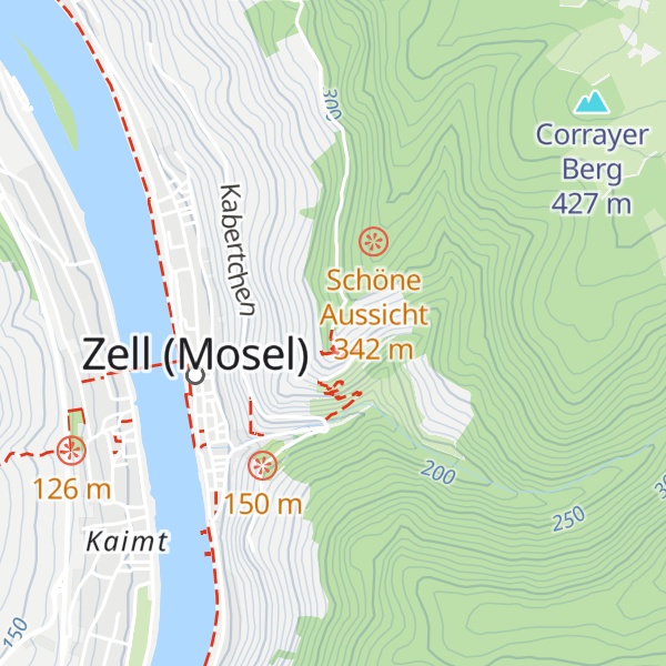 Map of Einkehrstation Collis Turm