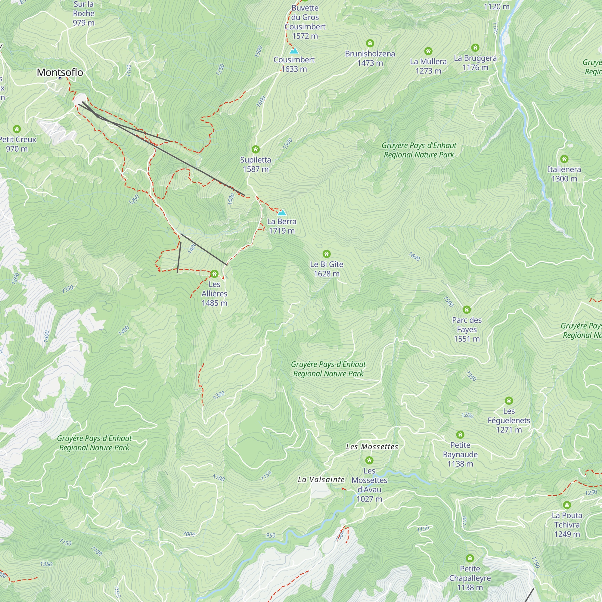 Bergmanda map