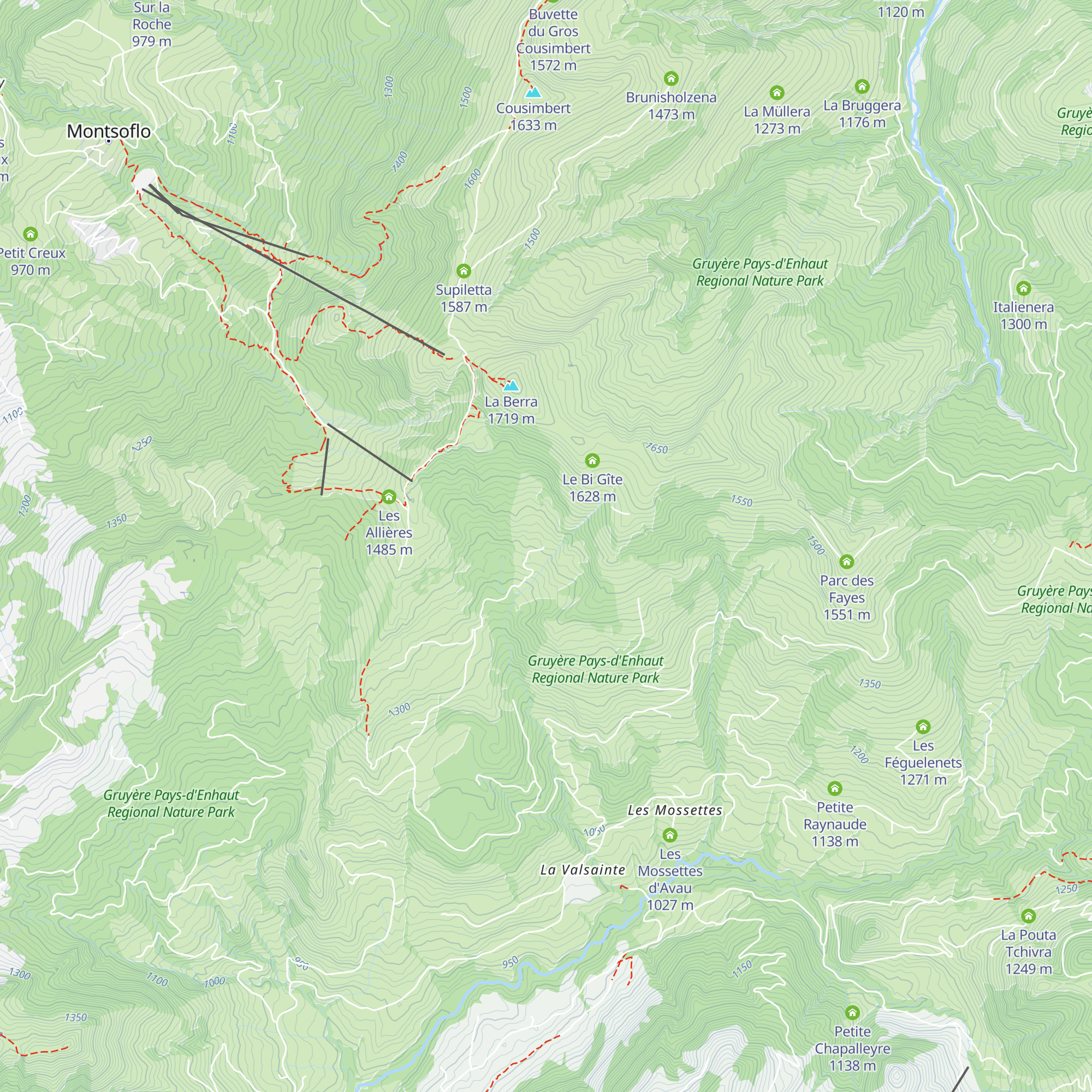 Bergmanda map