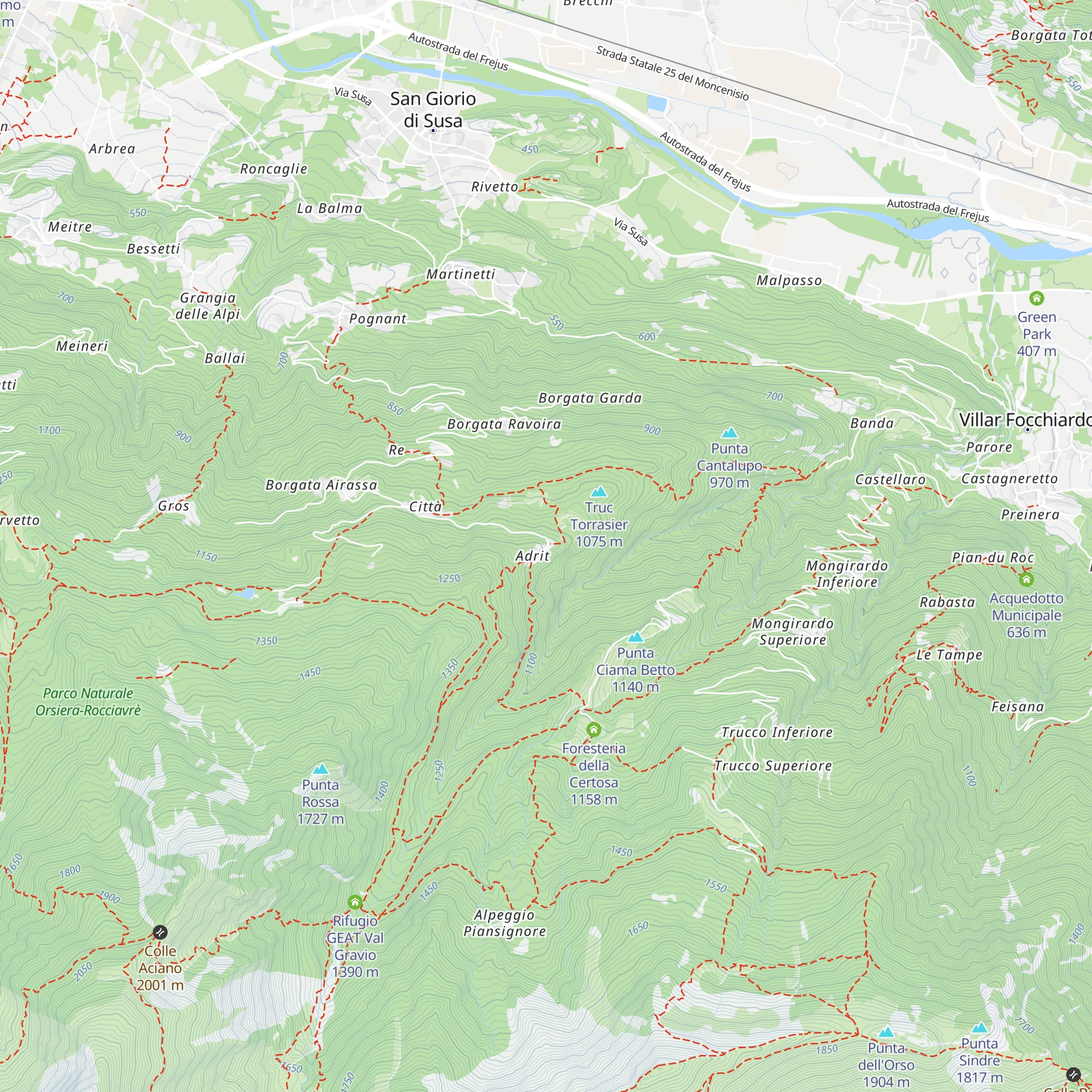 Locanda Adrit map