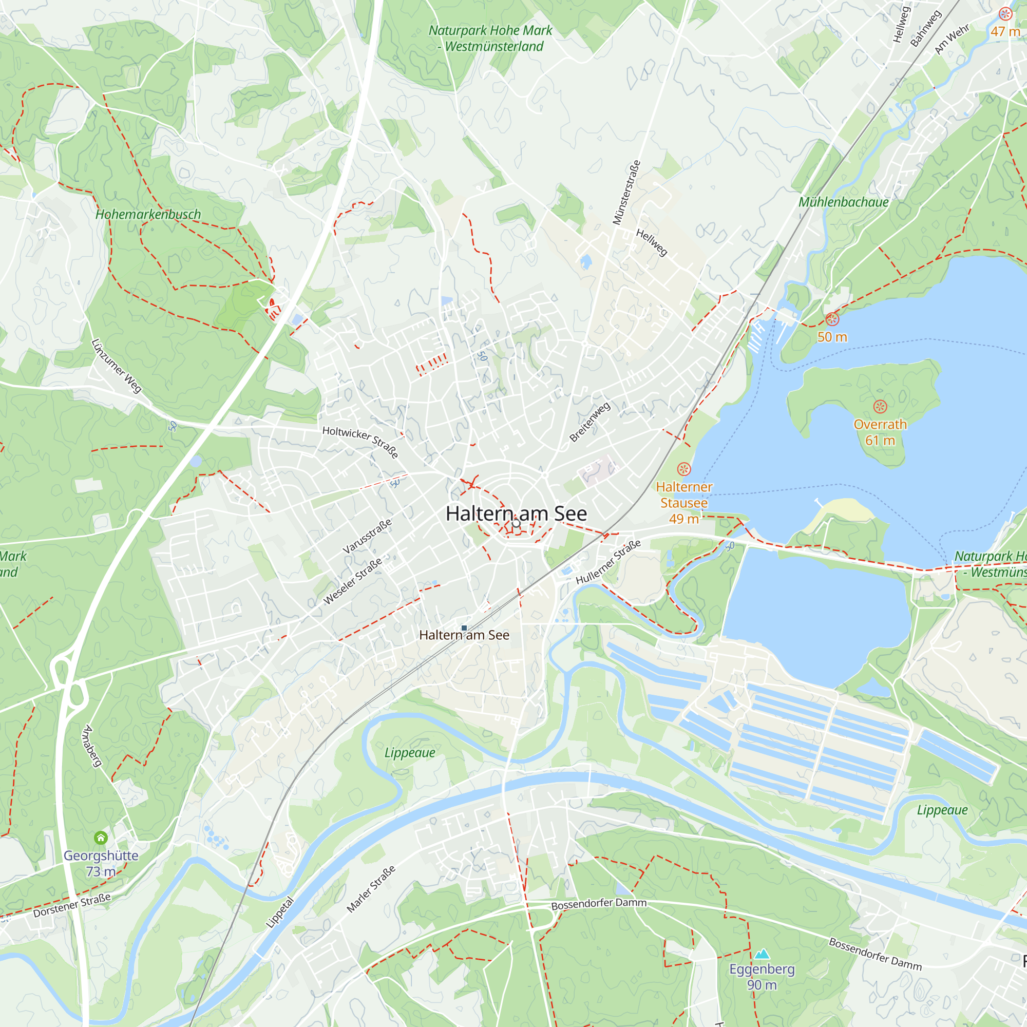 Tourist-Information map