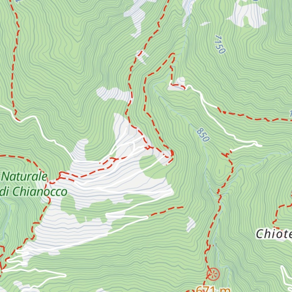 Map of Scola Veja