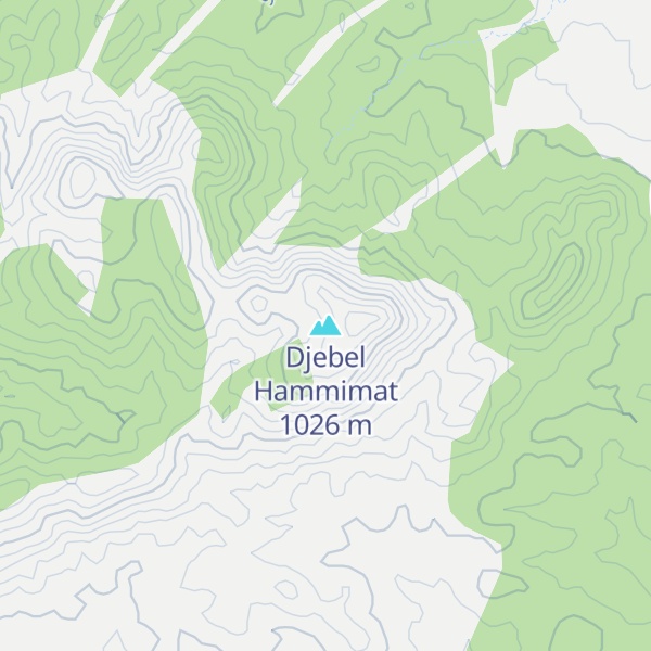 Map of Djebel Hammimat