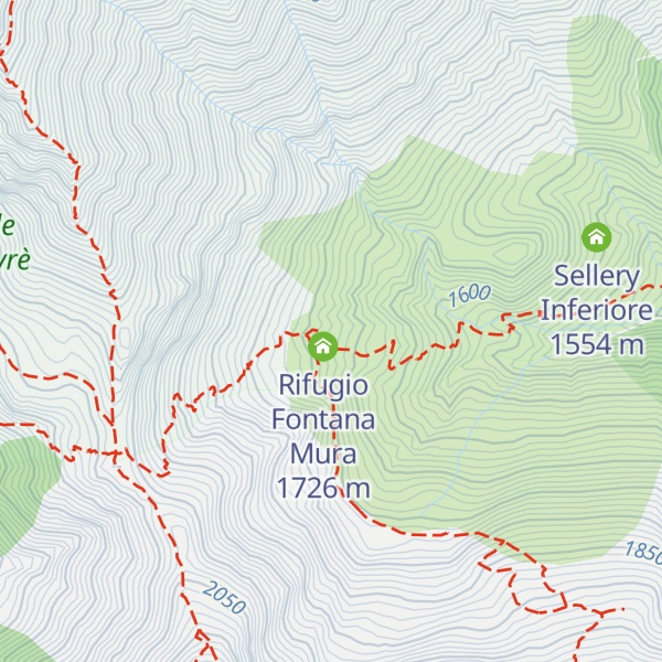 Map of Sellery Superiore