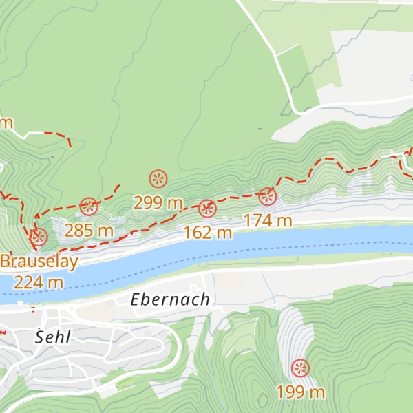 Map of Weinbergschutzhütte