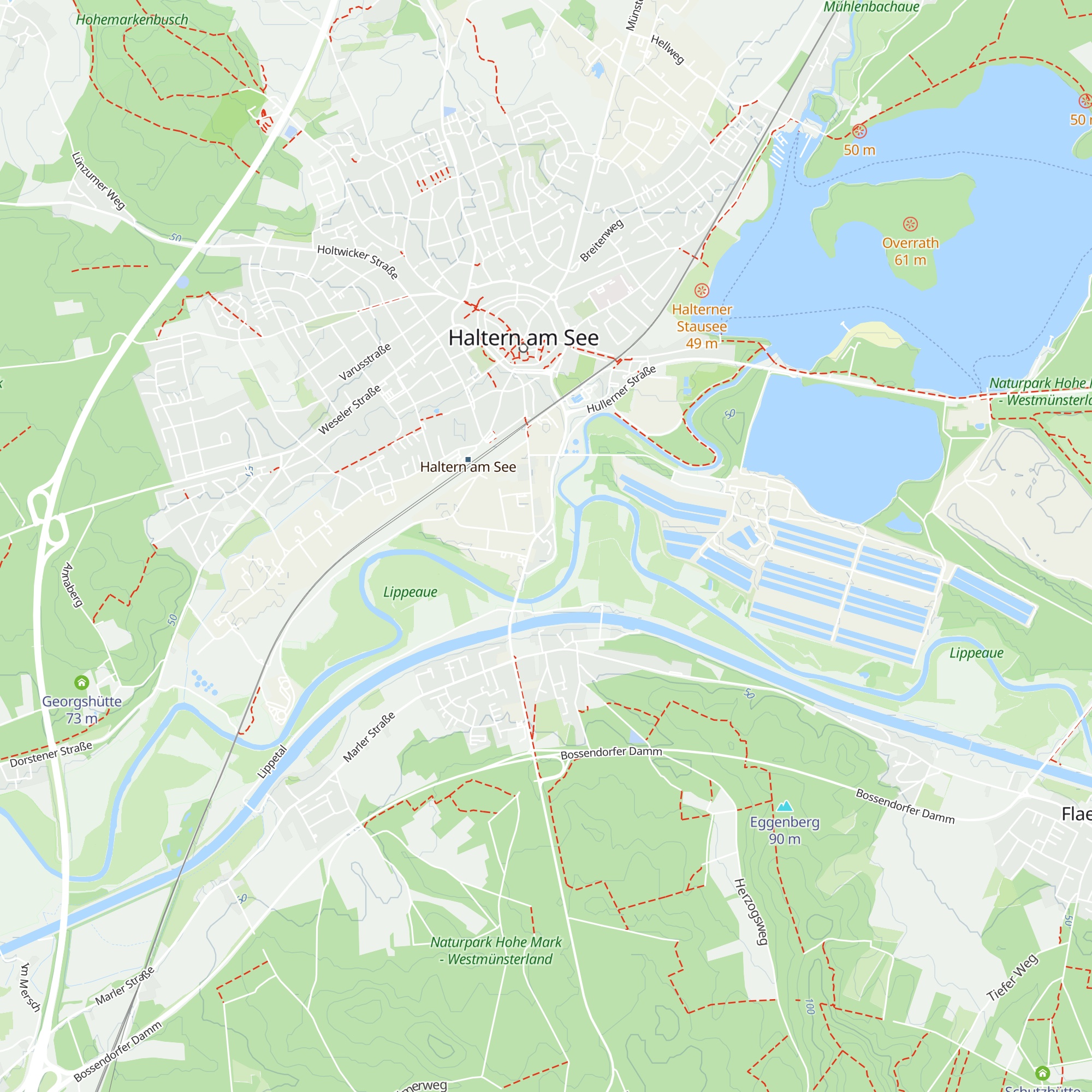 Alte Glashütte map