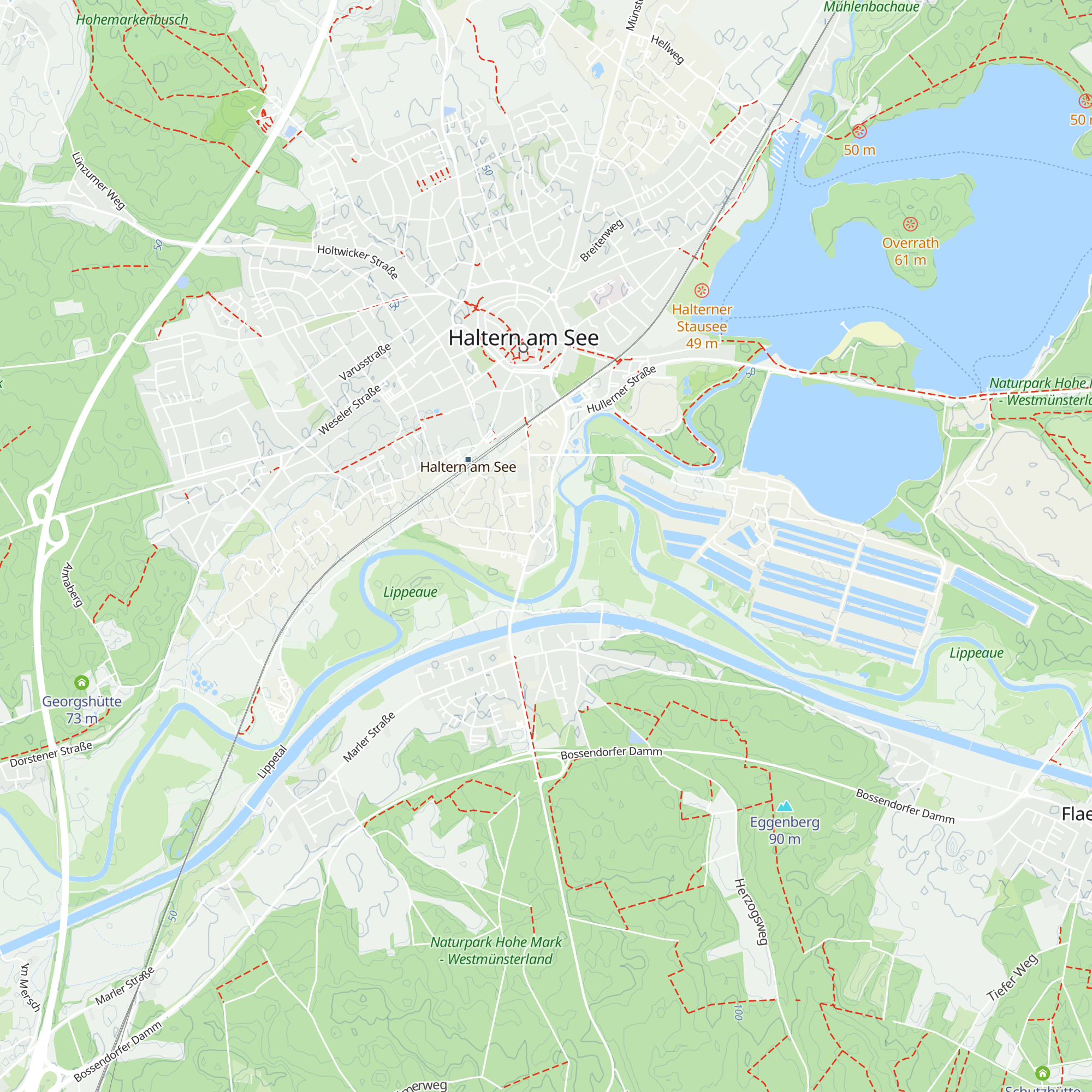 Alte Glashütte map