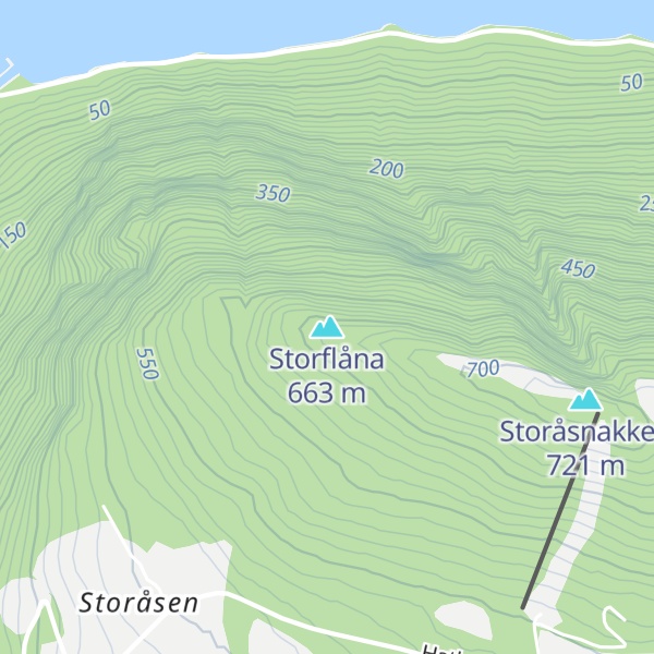 Map of Storflåna