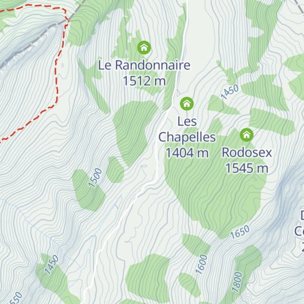 Map of La Jaqueraude