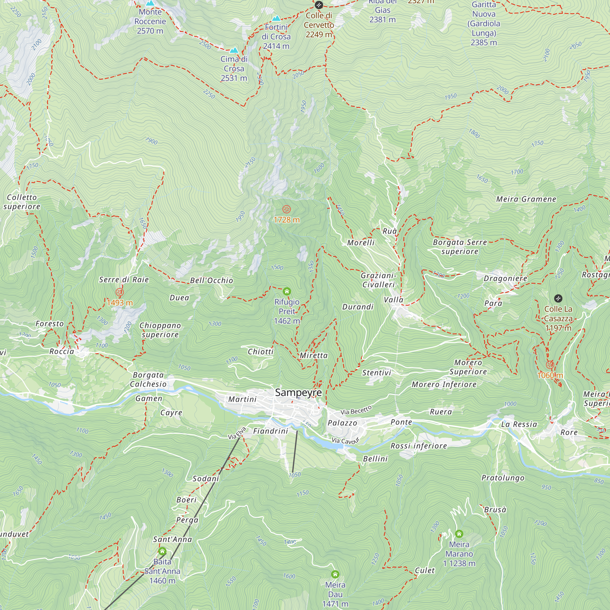 Meira Roina map