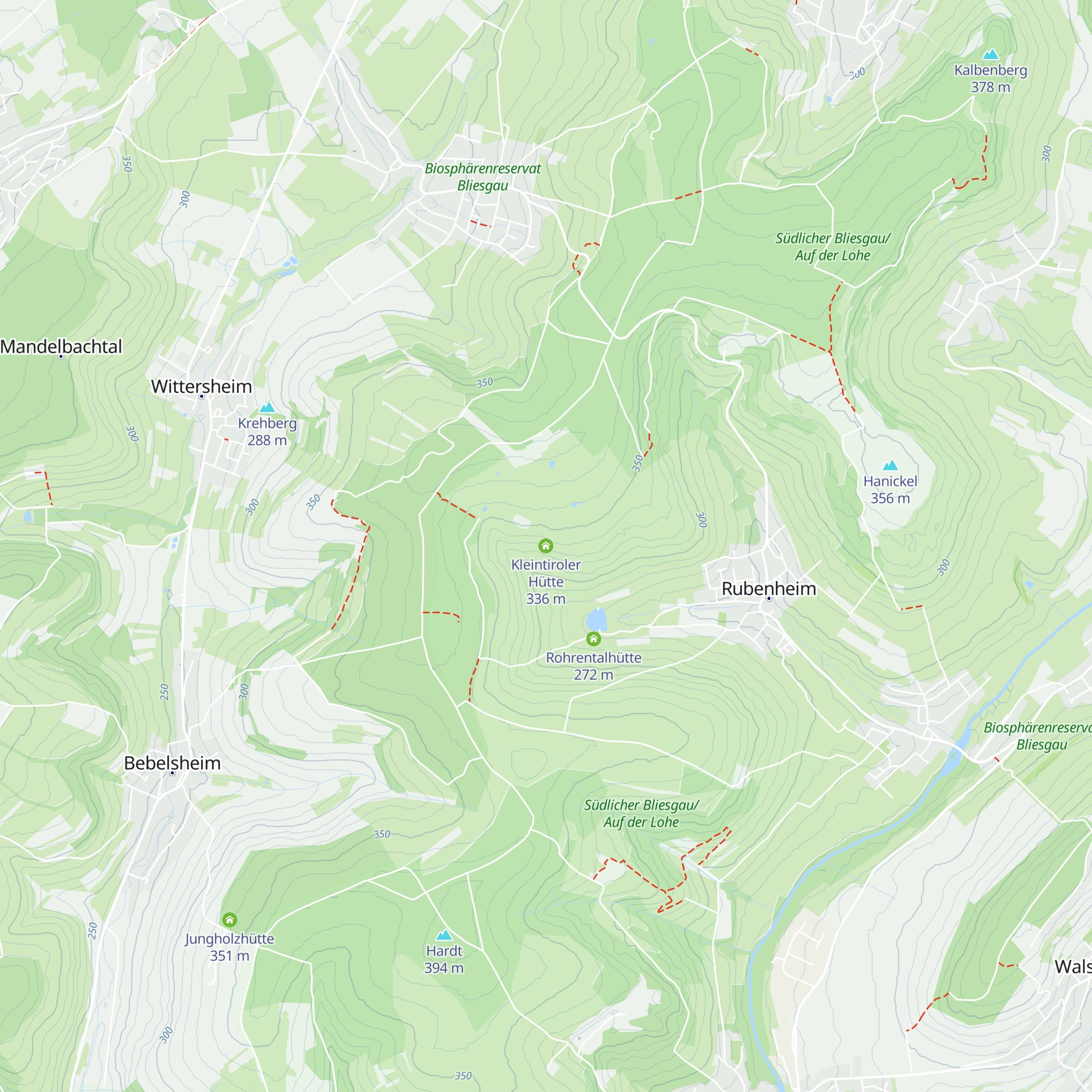 Kleintiroler Hütte map