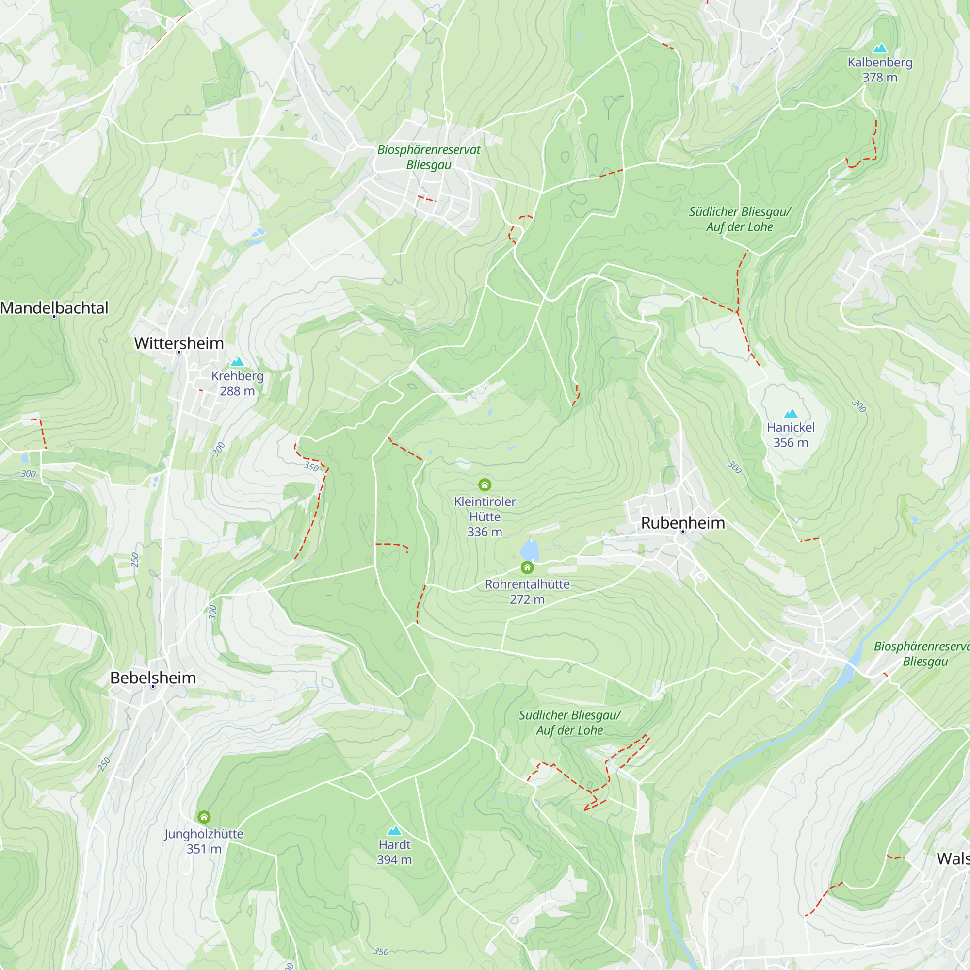 Kleintiroler Hütte map