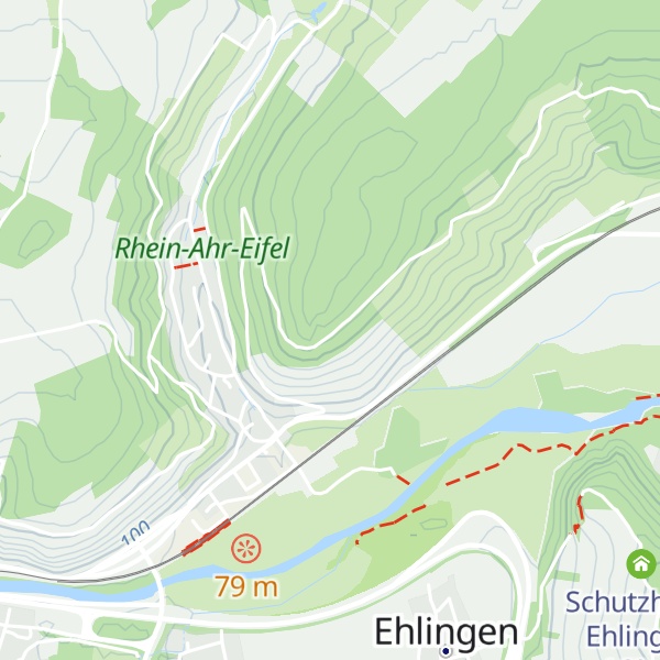 Map of Lohrsdorfer Hütte