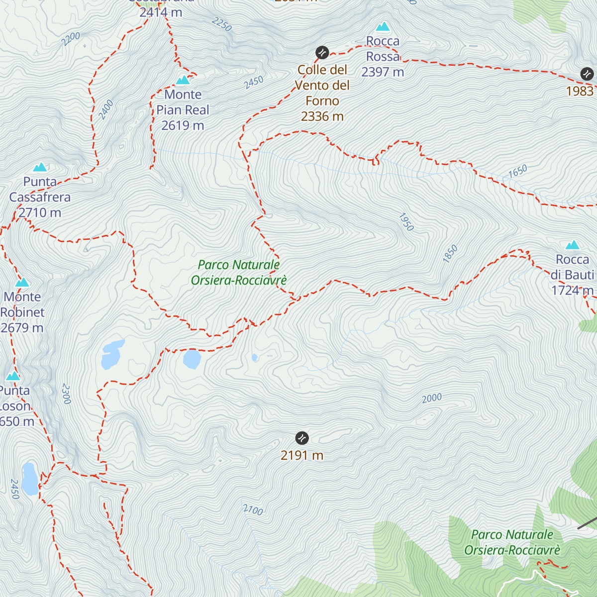 Rifugio Balma map