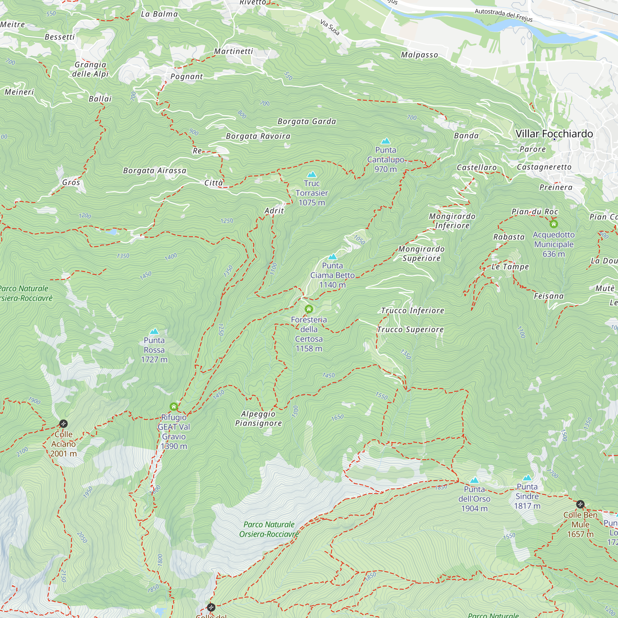 Foresteria della Certosa map
