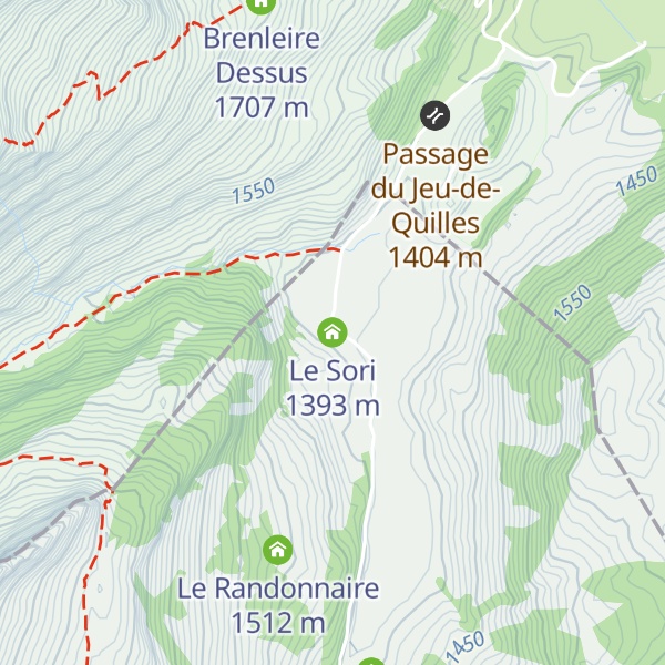 Map of Le Sori