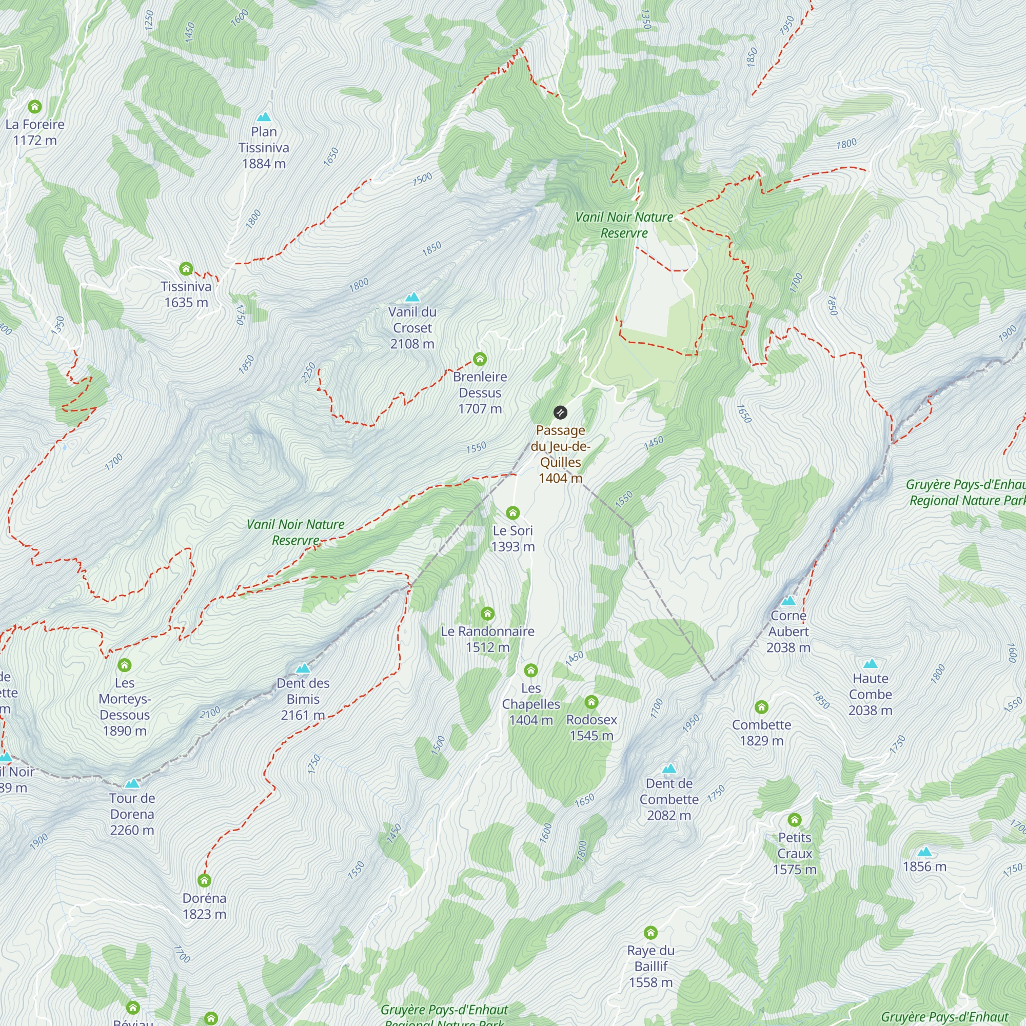Le Sori map