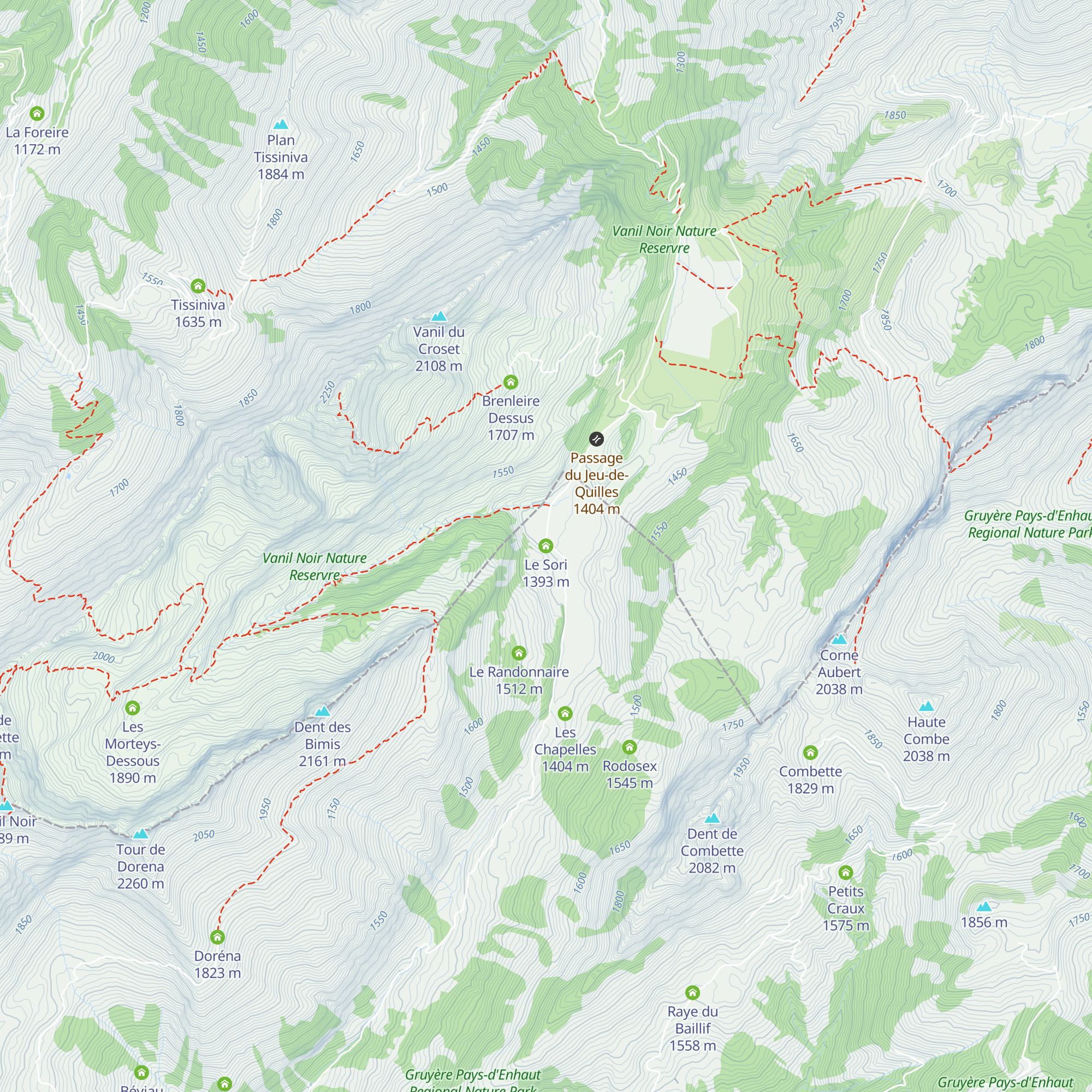 Le Sori map