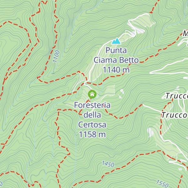 Map of Alpeggio La Certosa