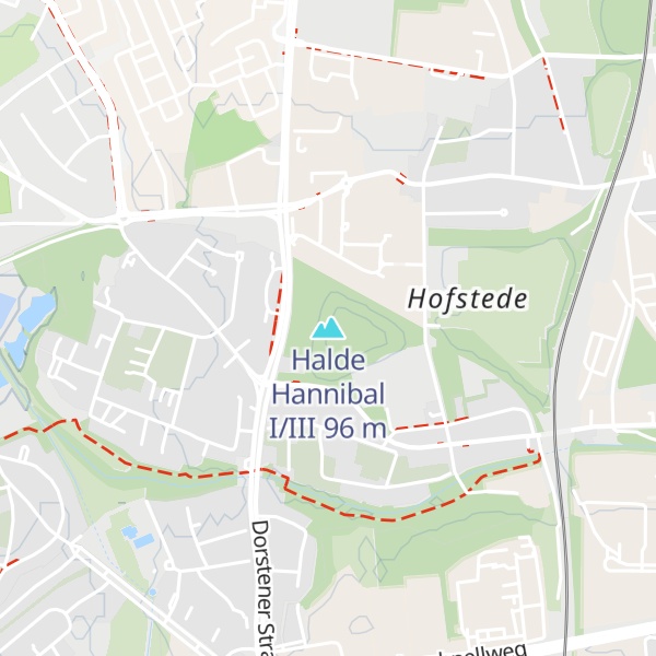 Map of Halde Hannibal I/III