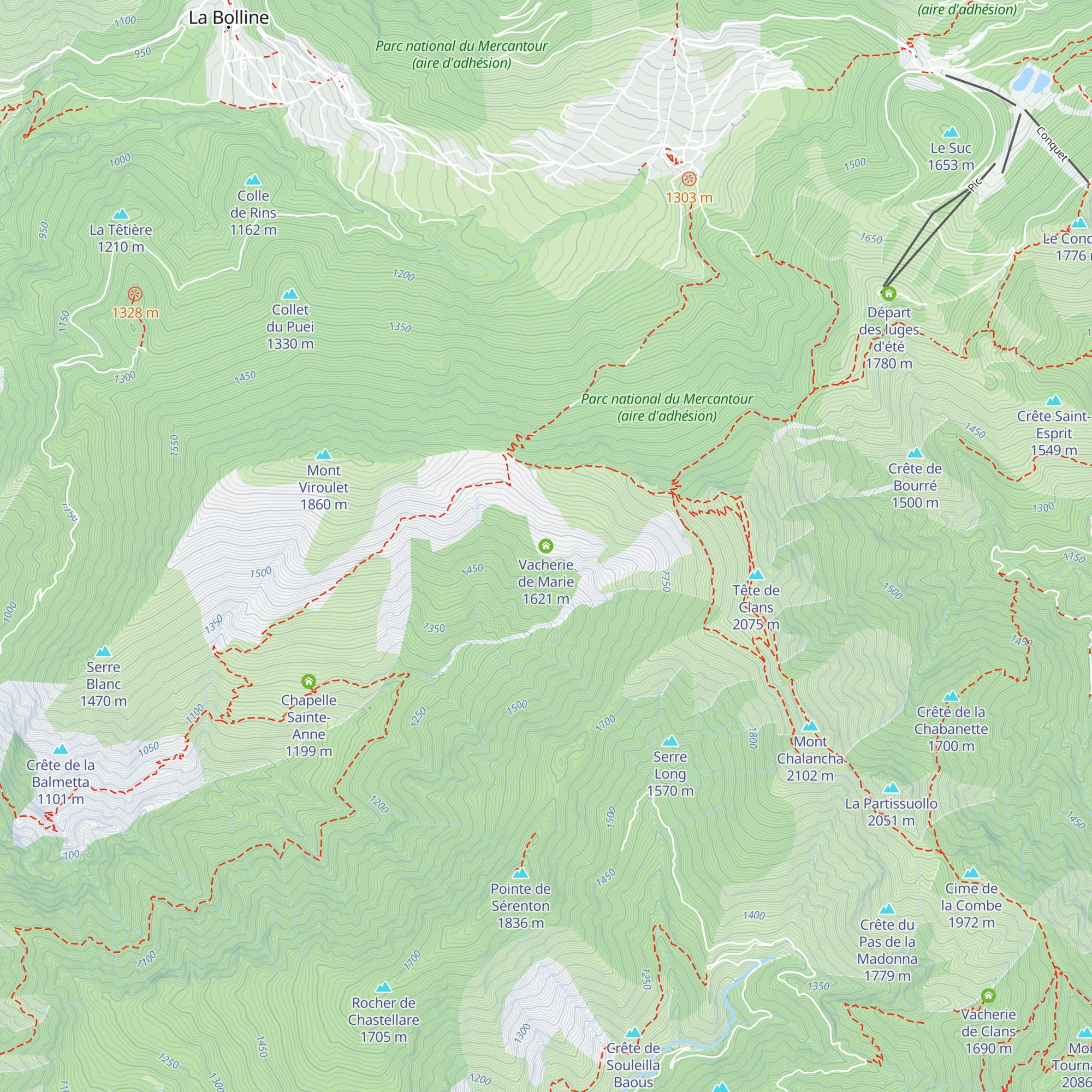 Vacherie de Marie map